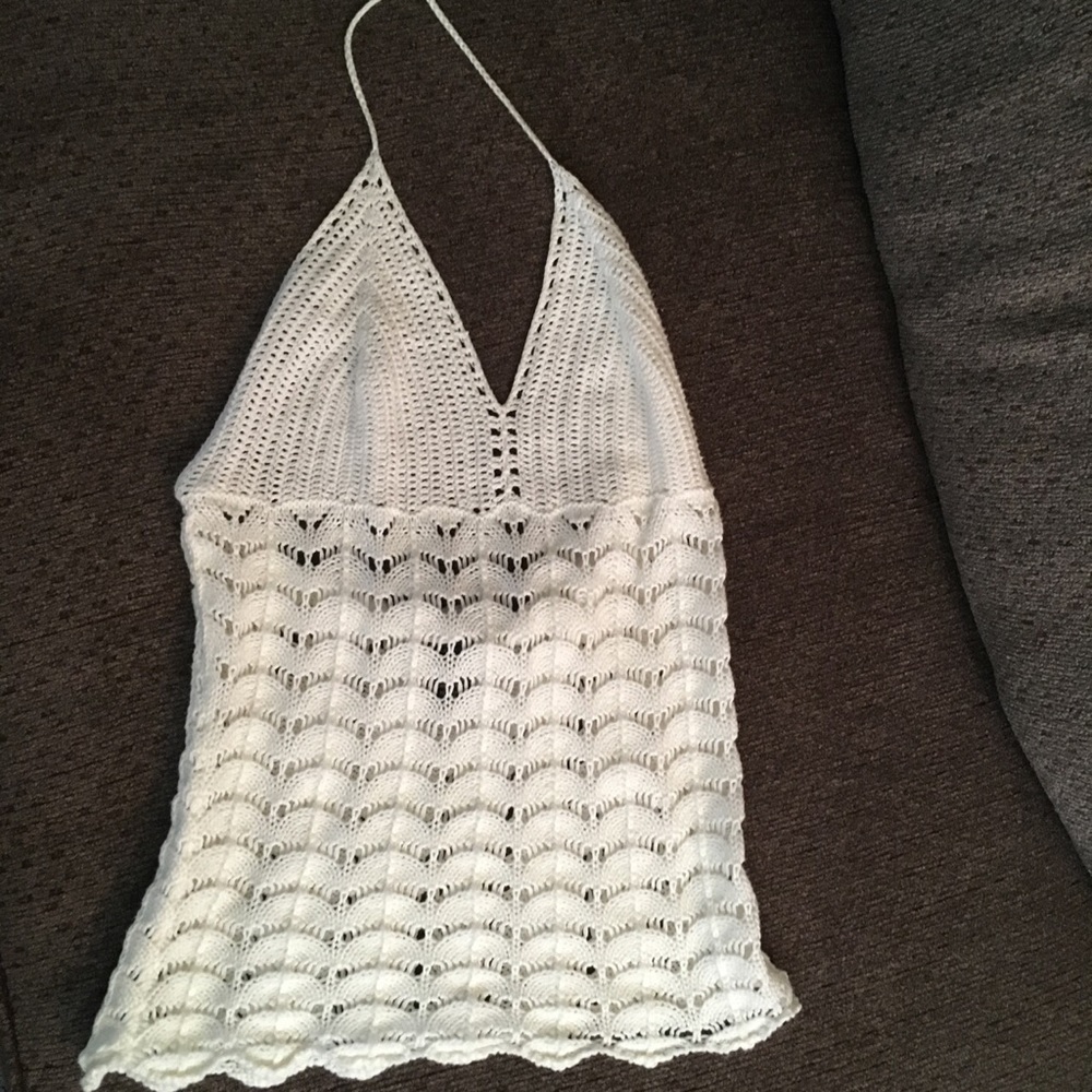 Crochet halter top